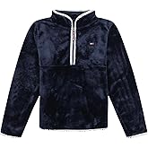 Tommy Hilfiger girls Long Sleeve Quarter-zip Fleece Pullover Sweatshirt
