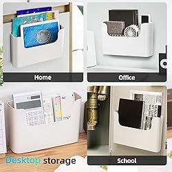 FKTXCO Wall Mount Folder Holder File Organizer No