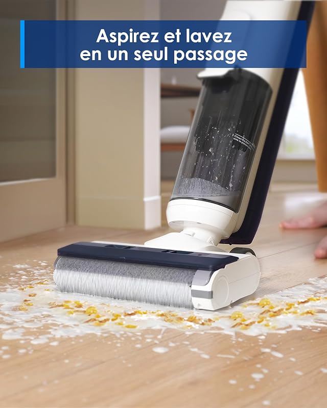 iFLOOR 5 Breeze Complete Aspirateur Laveur, Nettoyage des Bords