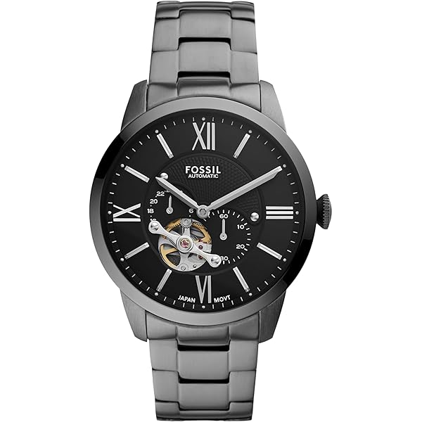 Amazon.com: Bannon Multifunction Black Stainless Steel Watch