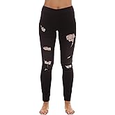 Just Love Ripped Denim Jeggings for Women Jeans Leggings