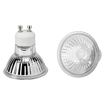 Halogen Leuchtmittel GU10-28=35 Watt - 2.600-2.800 Kelvin Warmweiss, 370 Lumen - DIMMBAR - 15er Set