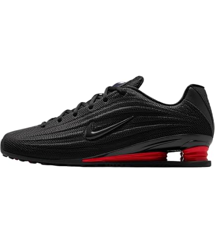 Amazon.com | Nike Women's Shox R4 Sneaker, Multicolour Black Black