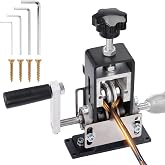 Manual Wire Stripping Machine, 2 IN 1 Drill-Powered/Hand Crank Wire Peeler Machine, For 0.06"-1"(1.5~25 mm) Scrap Copper, Wire Stripping Tool for DIY Cable Copper Recycling(Black)