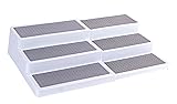 Oizeir 3–Tier Expandable Plastic Spice Rack