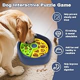 CAISHOW Slow Feeder Dog Bowl Interactive Puzzle for Small & Medium Dogs view 5