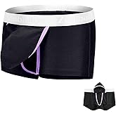 ZAIGGUT Mens Open Fly Underwear Breathable Ice Silk Boxer Briefs M L XL XXL 3XL