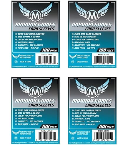 dominion card game sleeves Amazon.com: DeElf 1000 ct Clear Card Sleeves 61 x 92 mm Size for Dominion  Game by Panda Card Sleeves : Toys & Games
