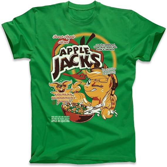 My Little Pony Sweet Apple Acre's Apple Jacks Cereal, Men's TShirt
