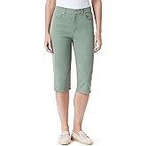 Gloria Vanderbilt Womens Amanda High Rise Skimmer Short Petite