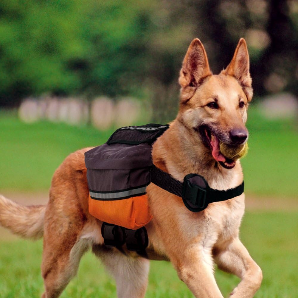 Ferplast Dog Scout Dog Bag, 30 x 6 x 25 cm, grau, 30 cm L x 6 cm W x 25 cm H - Image 3