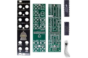 SYNTHROTEK Roboto PCBs, Panel, ICs and Vactrol - Robot Voice Changing Eurorack Module PCB Set