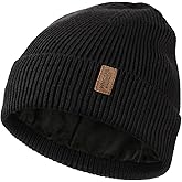 Wmcaps Winter Beanie for Men Women, Fleece Lined Beanie Soft Warm Knit Hat Ski Stocking Cuffed Cap