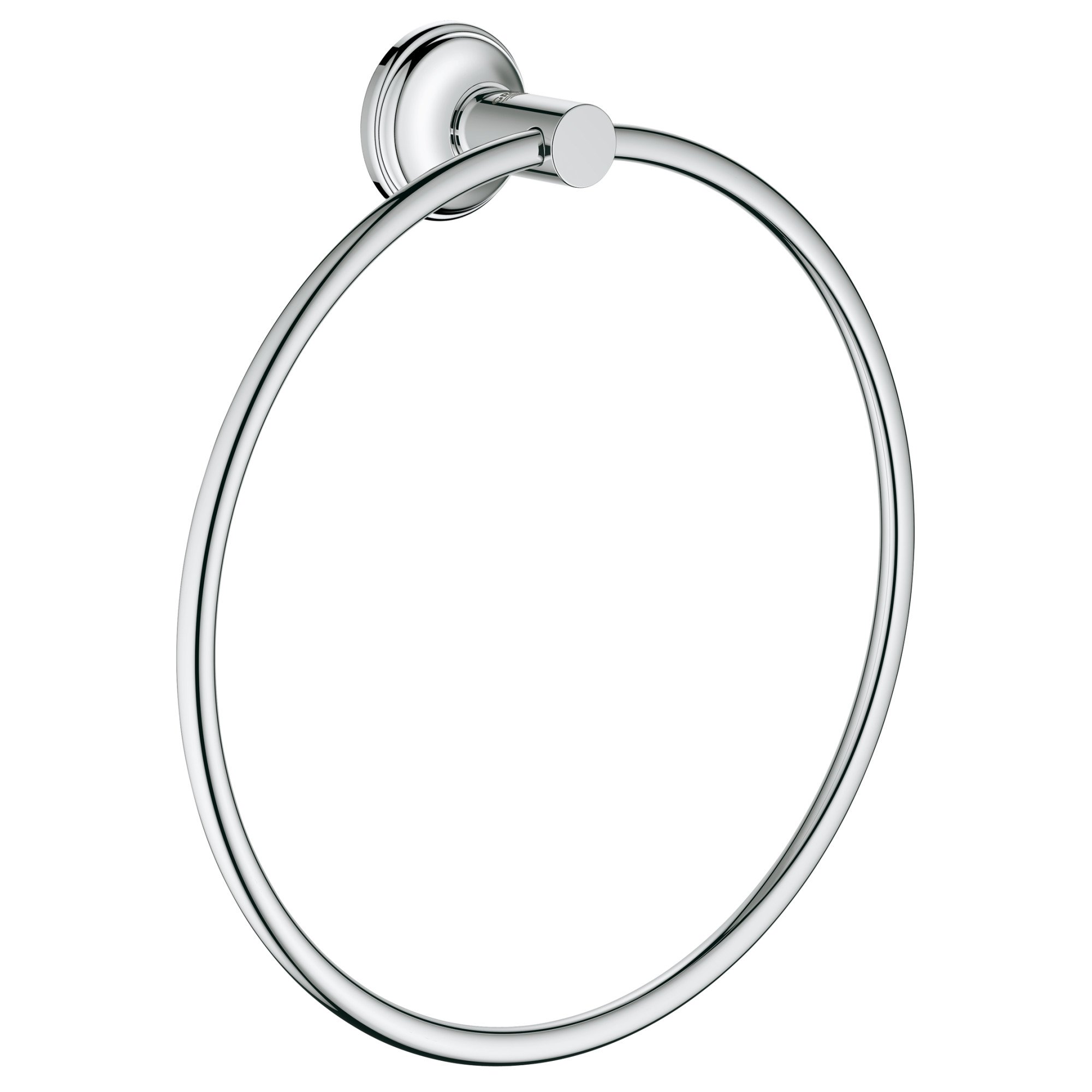 GROHE Essentials Authentic Towel Ring Chrome 40655001
