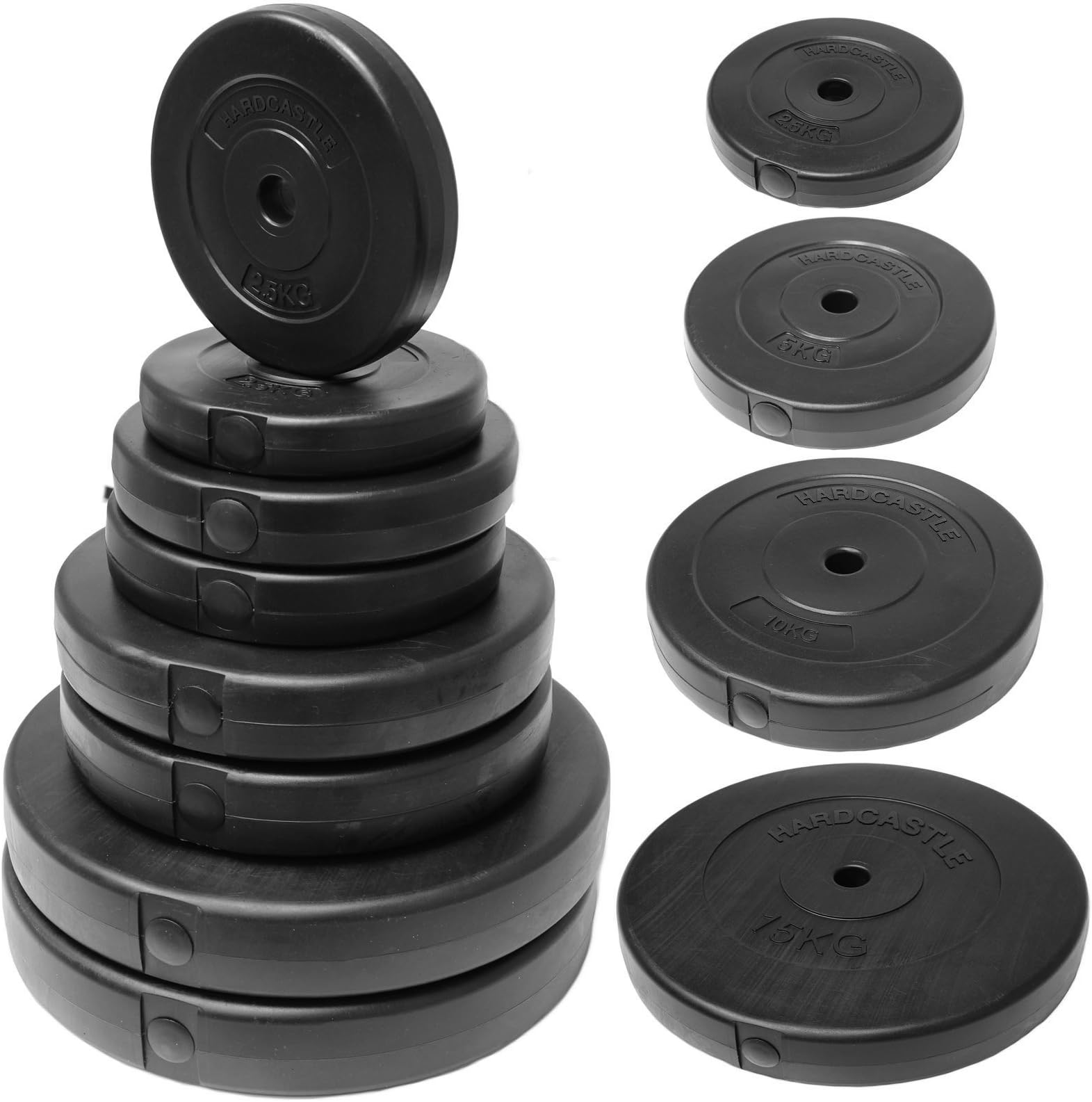 Hardcastle Vinyl 1" Weight Plates - Choice of Size