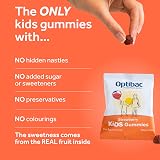 Optibac Probiotics Kids Probiotic Gummies Vitamin D Calcium 60 Vegan view 5