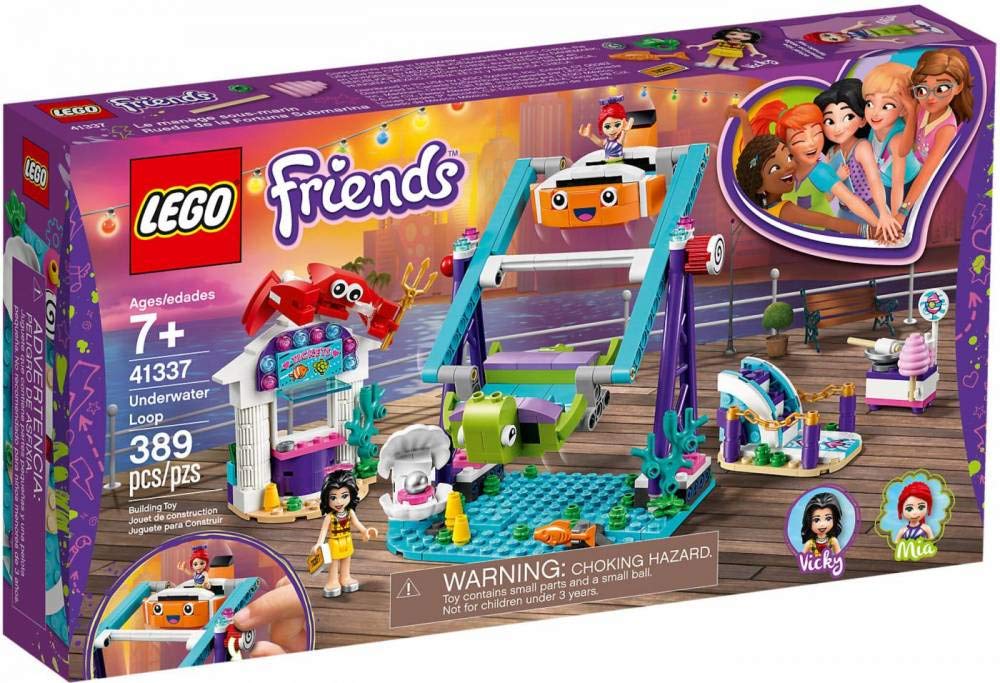 LEGO Friends Underwater Loop 41337 Building Kit, New 2019 (389 Pieces)