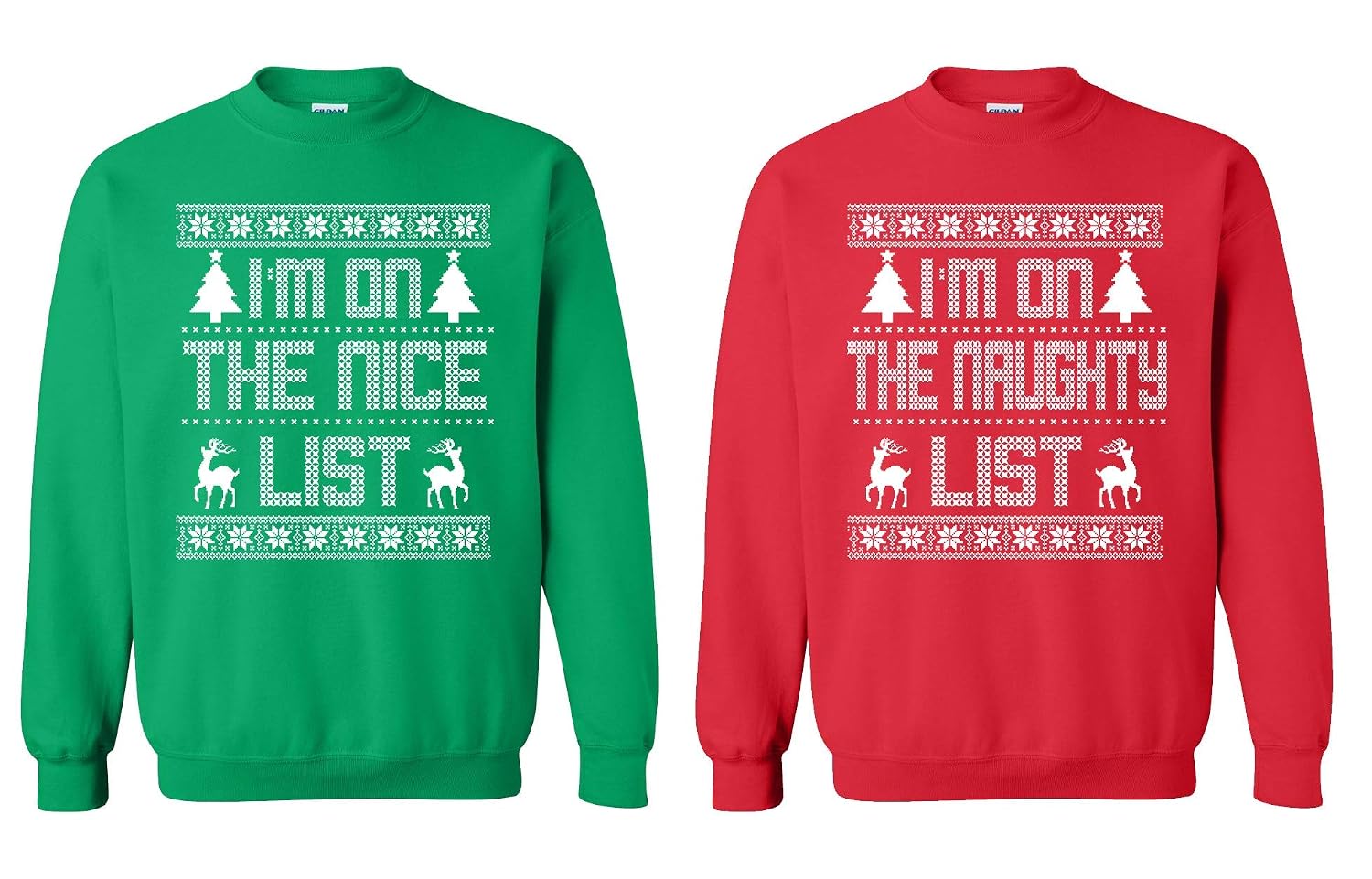 Women Couples Christmas Sweater Im 