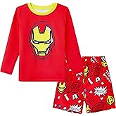Disney Boys Spiderman Swimsuit Summer Beach Kids Rash Guard Swim Set 3M-13T | Disney Licensed Bathing Suit, Cars Hulk Venom Iron Man Winnie Stitch Quick Dry &amp; Breathable Swimwear, UPF 50+ Sun Protection