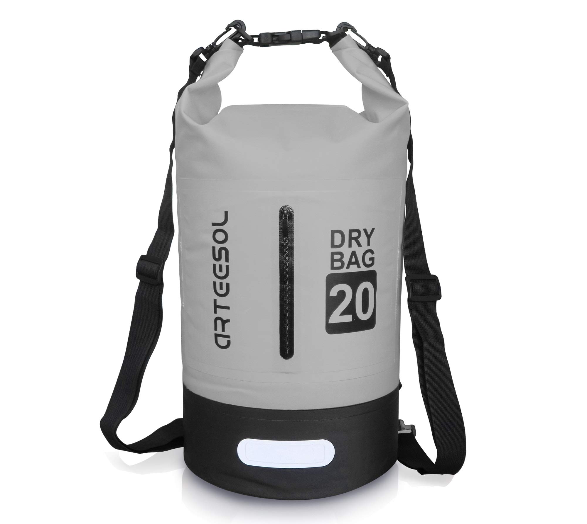 Blackace arteesol Dry Bag 5L/10L/20L/30L Wet Bag Waterproof Bag with Phone Pouch Double Shoulder Strap Backpack for Travelling Fishing Cycling Kayaking Swimming Boating Beach