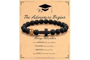 PADERAST Fathers Day Dad Gifts from Daughter Wife Son, Cross Bracelet Gifts for Men New Dad Father Papa Godfather Grandpa Husband, Graduation Gifts 2024 High School College for Boys Him, Christian Gifts for Men Teens Grandchildren Faith