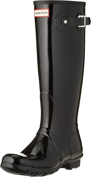 hunter original tall black wellington boots
