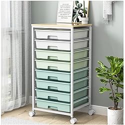 Rolling Storage Utility Cart Organizers with 8