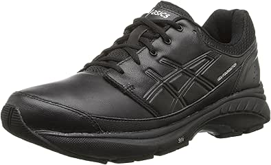 asics black work shoes