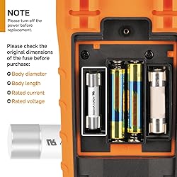 （5Pcs） 69399 Fuse for Klein Tools MM720 Digital