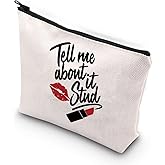 XYANFA Greese Musical Inspired Makeup Bag Movie Fans Gift Theater Gifts Gift for Her Tell Me About it Stud (Tell me about it Stud)