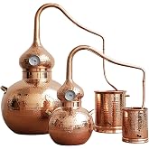 5 Gallon Pure Copper Alembic Still for Whiskey, Moonshine, Essential Oils by Copperholic