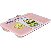 LapGear Compact Lap Desk - Rose Quartz - Fits Up to 13.3 Inch Laptops - Style No. 43104