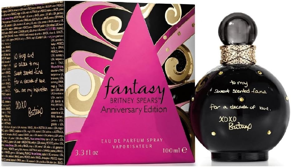 Fantasy Anniversary Edition by Britney Spears edp for women 3.3 Fl 0z.(100ml)
