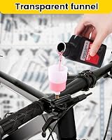 CHUMXINY Brake Bleed Kit for Shimano TeKTRO Hydraulic Disc Brakes 150ml Oil view 2