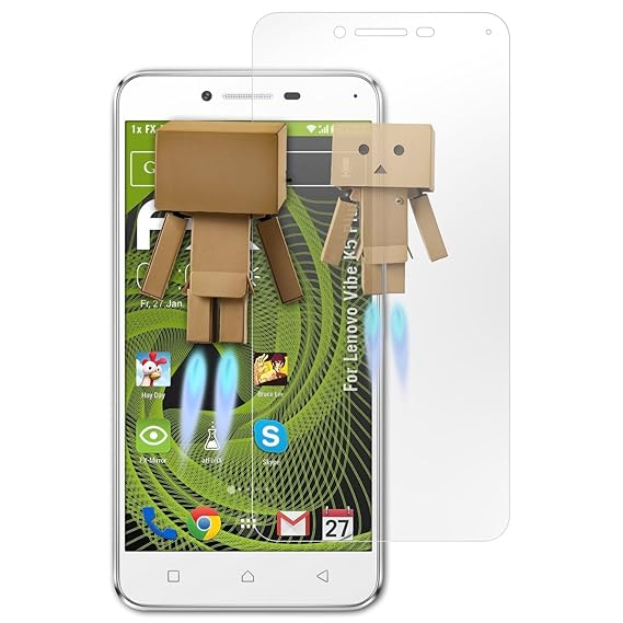 atFolix Displayfolie für Lenovo Vibe K5 Plus Spiegelfolie, Spiegeleffekt FX Schutzfolie