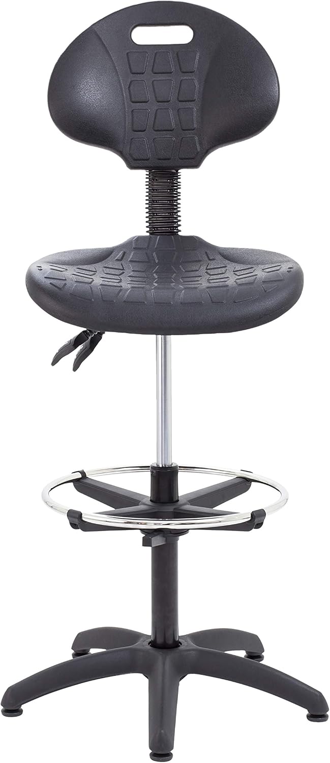Office Hippo Laboratory Desk Chair, Robust Office Chair for Contract Use Adjustable Seat & Back - Image 3