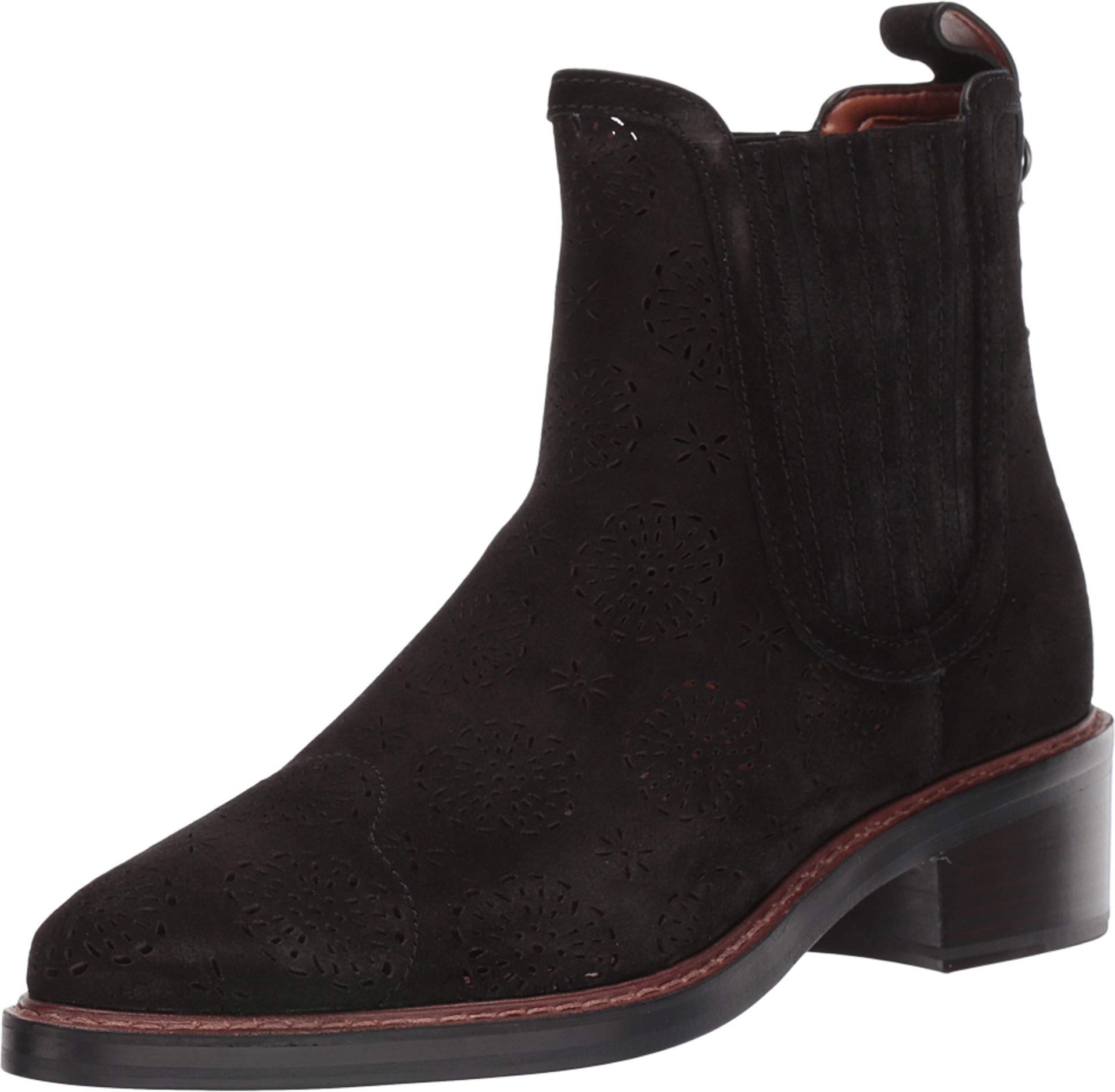 Bowery chelsea boot with cut out tea rose Clearance