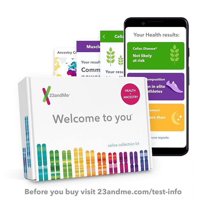 23andMe DNA Test Health + Ancestry Personal Service