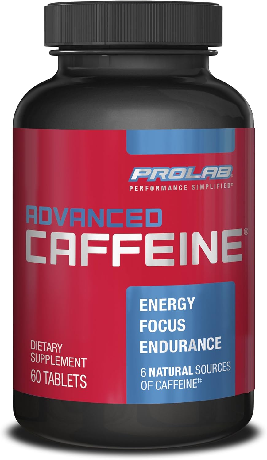 PROLAB Advanced Caffeine Tablets, 60-Count: Health & Personal Care
