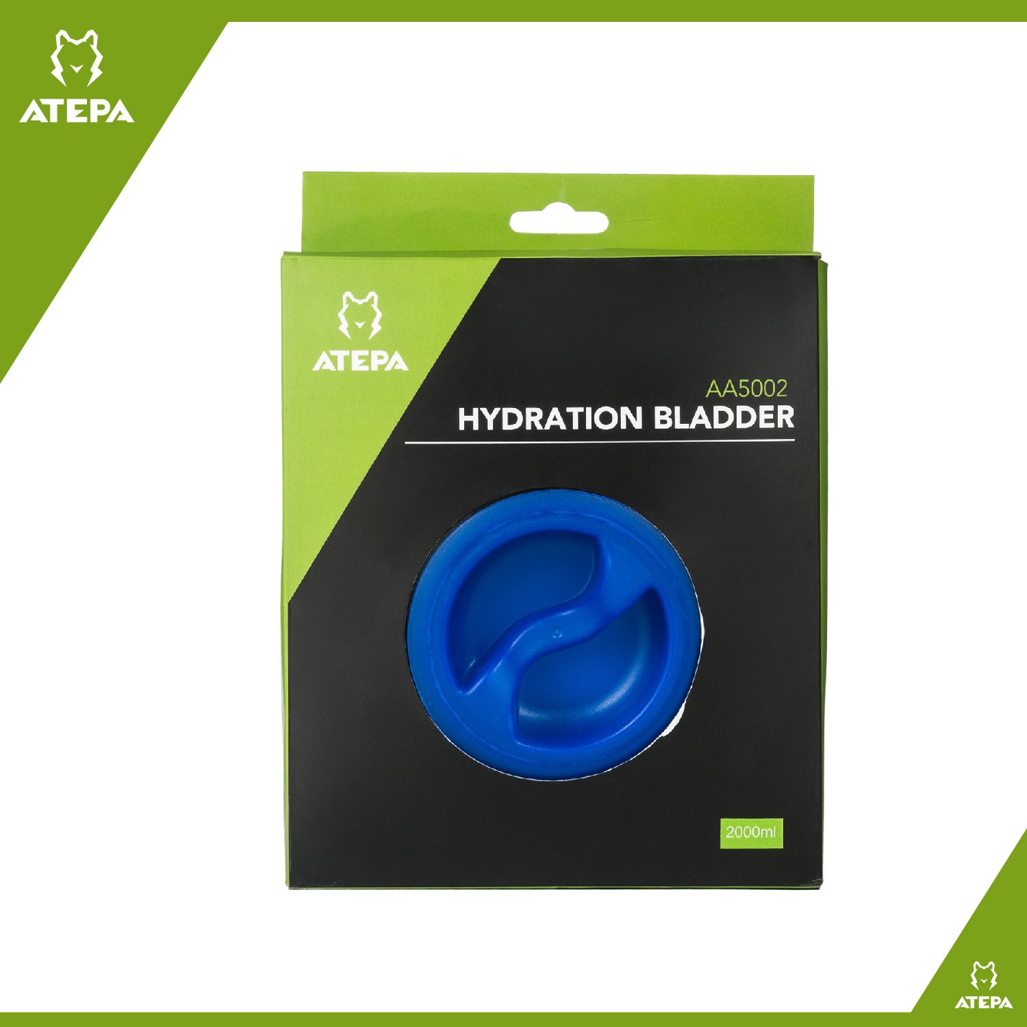 ATEPA Tasteless 2 Liter Hydration Bladder, Thick TPU antibacterial material, Large Opening, Quick Release Tube
