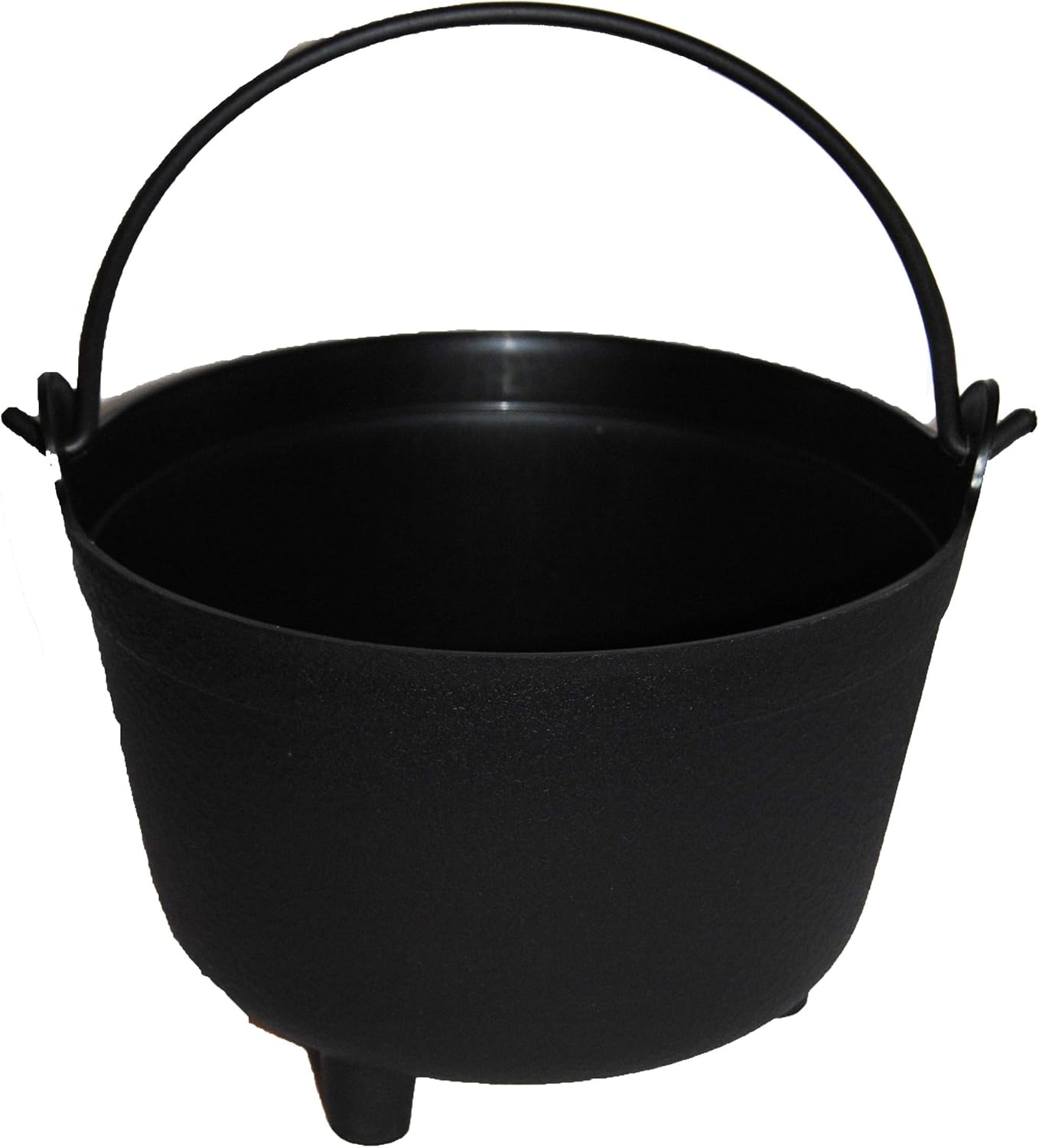 9" Black Kettle Planter (1) Garden & Outdoor