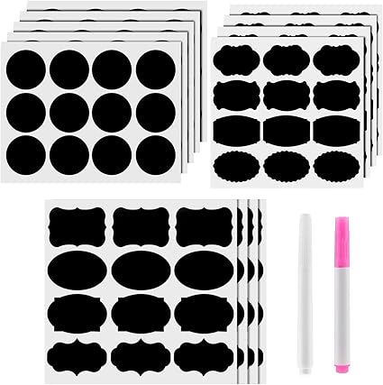 156 Wiederverwendbare Wasserfeste Tafelaufkleber Mit Loschbaren