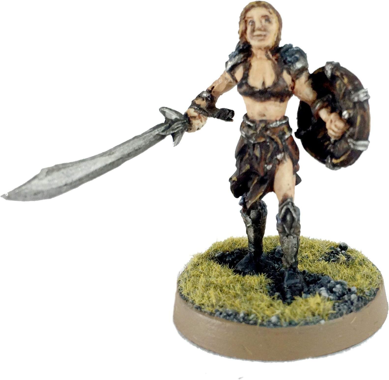 Barbarian Warrior Princess fantasy miniature
