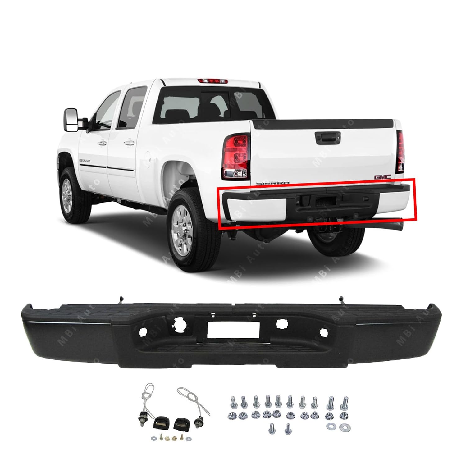 Car & Truck Bumpers & Parts AM Rear,Left,Right Pair Bumper Step Pad For