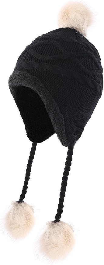 girls hat with ear flaps