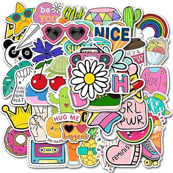 Amazon Com Cute Vsco Aesthetic Stickers For Kids Positive