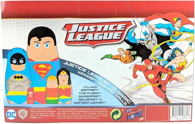 justice league nesting dolls