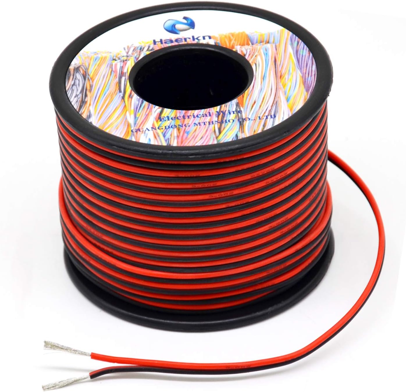 20 awg Silicone Electrical Wire 2 Conductor Parallel Wire line 200ft