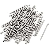 uxcell M2.5 x 40mm 304 Stainless Steel Phillips Round Head Screws Bolt 60pcs