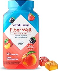 Vitafusion Fiber Well Gummy Vitamins, 90 Count (Packaging May Vary)